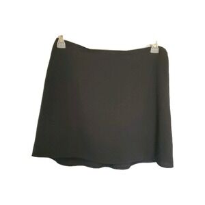 Hollister Ultra High Rise Skirt Mini Size Large Black Side Zip